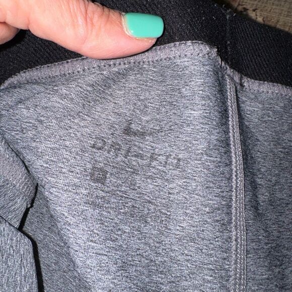 NIKE PRO WOMEN'S LEGGING TIGHT WORKOUT PANTS GREY M - Picture 7 of 11